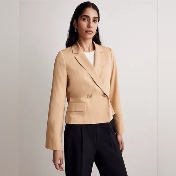 Madewell The Caldwell Short Blazer - Picture 1 of 14